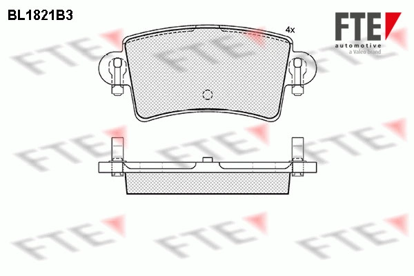 Запчасть FTE BL1821B3