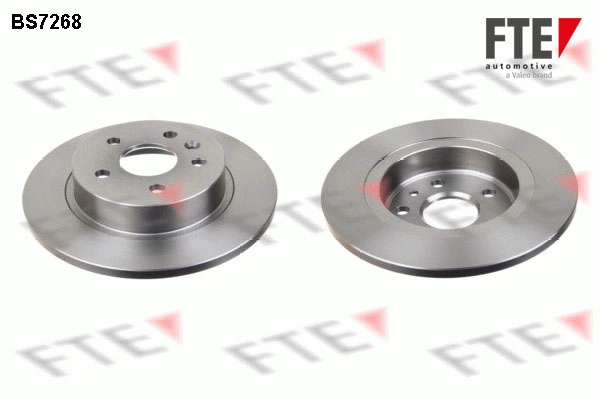 Диск тормозной FTE BS7268