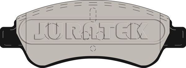 Колодки тормозные дисковые JURATEK JCP1399