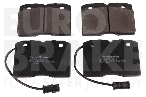 Тормозные колодки дисковые передние EUROBRAKE 5502222343