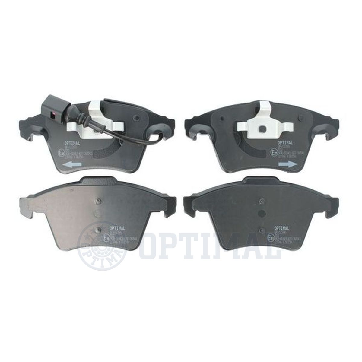 Колодки тормозные дисковые OPTIMAL 12390