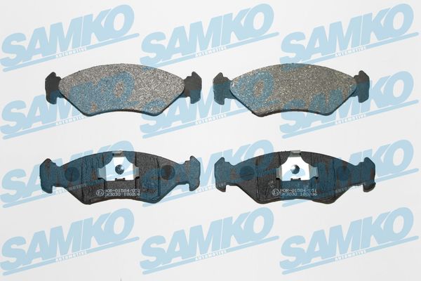 Колодки тормозные дисковые SAMKO 5SP295