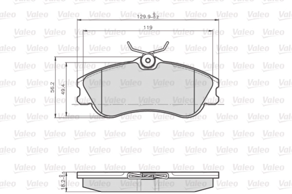 Запчасть VALEO 873124
