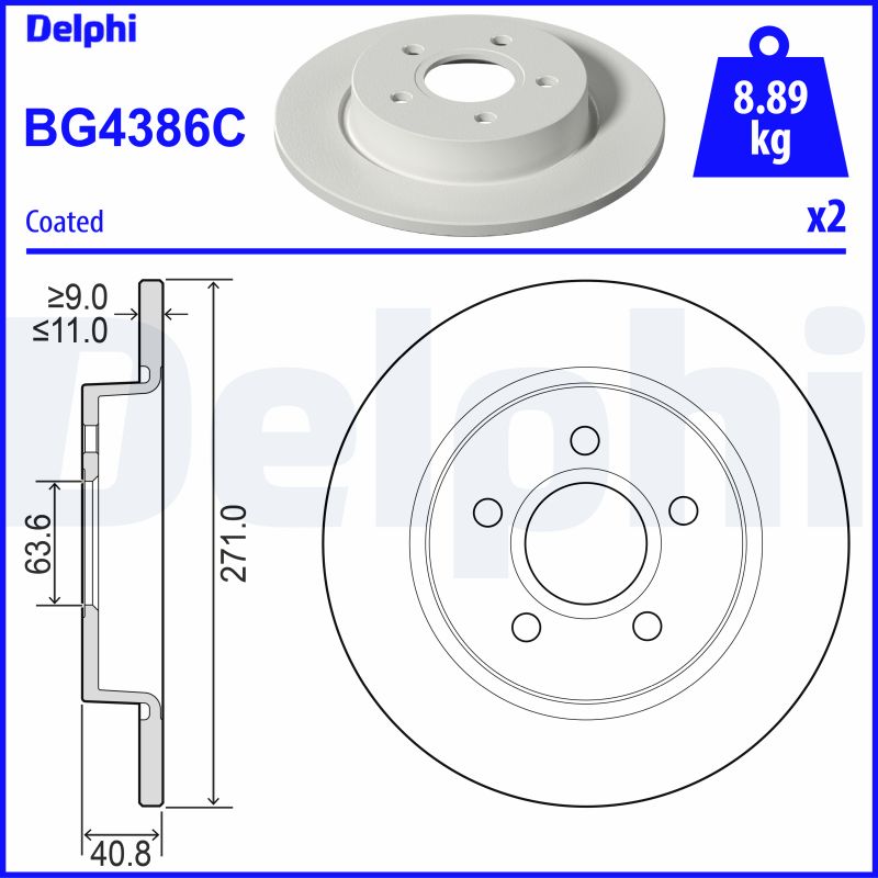 2007476 DELPHI BG4386