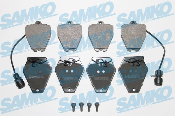 Колодки тормозные дисковые SAMKO 5SP981