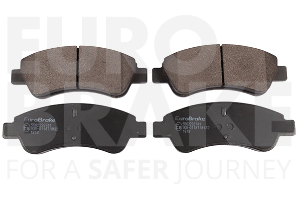Колодки тормозные дисковые EUROBRAKE 5502223741
