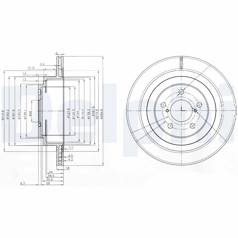 Диск тормозной DELPHI BG3931
