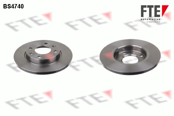 Диск тормозной FTE BS4740