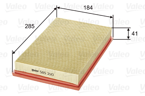 Фильтр воздушный VALEO 585220