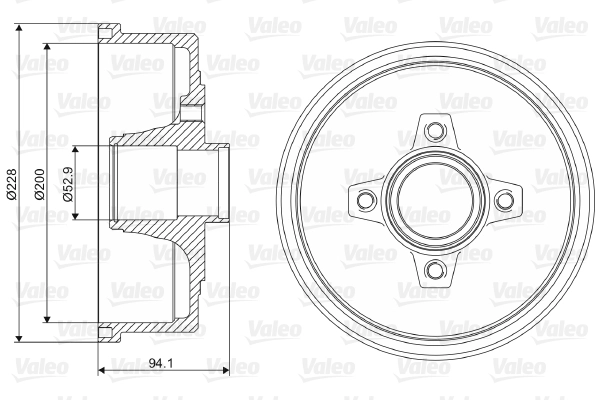Запчасть VALEO 237098
