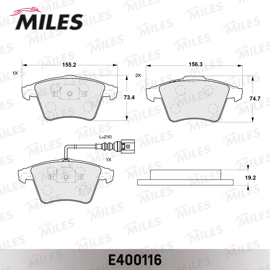  MILES E400116
