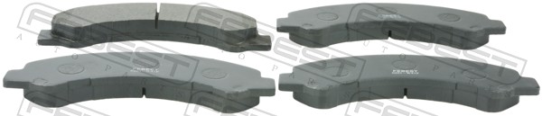 Колодки тормозные FEBEST 0201W41F