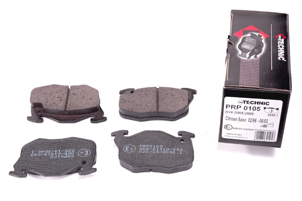 Колодки тормозные дисковые PROTECHNIC PRP0105