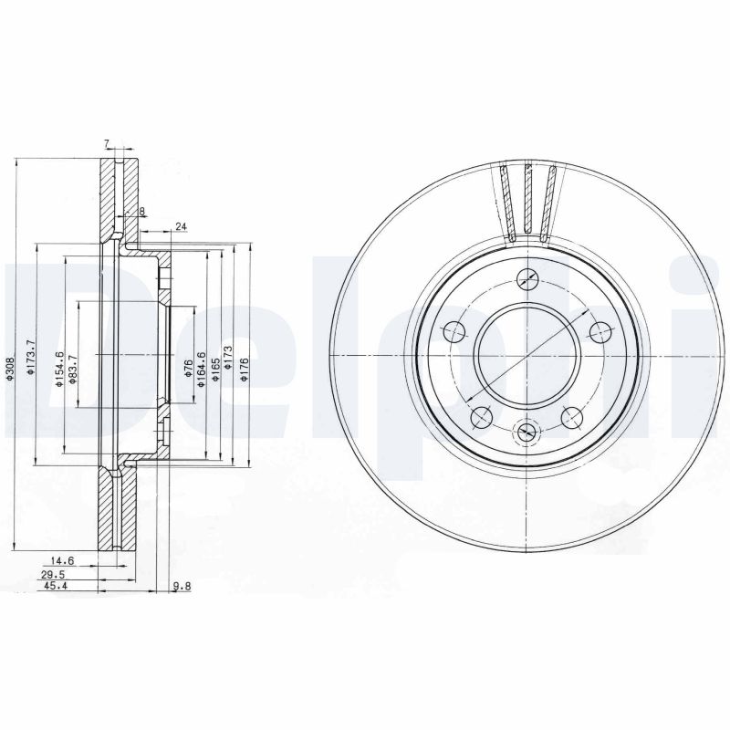 Запчасть DELPHI BG9891C