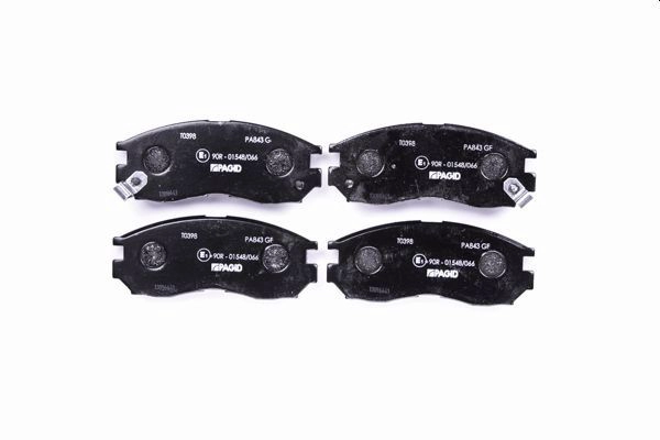 Колодки тормозные дисковые HELLA/BEHR/PAGID 8DB355006-471