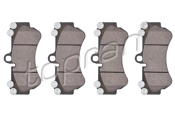 Set brake pads HANS PRIES/TOPRAN 111581