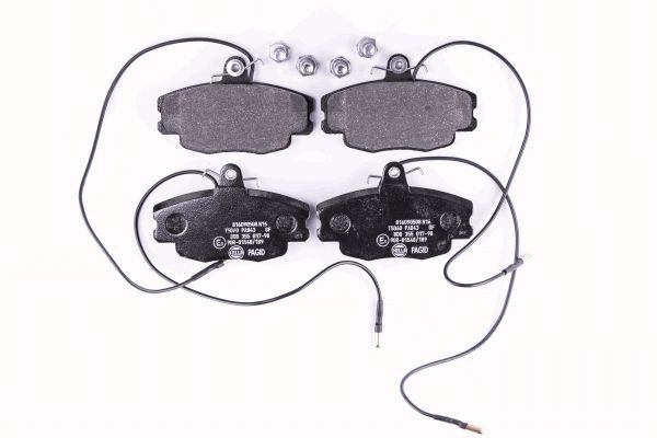 Колодки тормозные дисковые HELLA/BEHR/PAGID 8DB355017-981