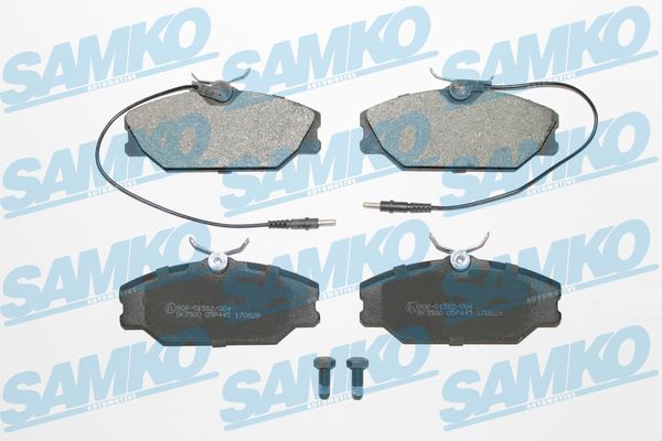 Колодки тормозные дисковые SAMKO 5SP445