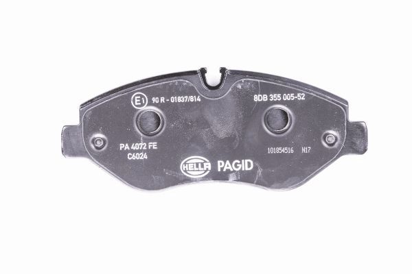 Колодки тормозные дисковые HELLA/BEHR/PAGID 8DB355005-521