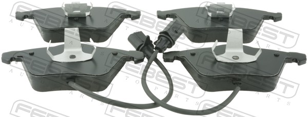 Колодки тормозные передние FEBEST 17018E2F