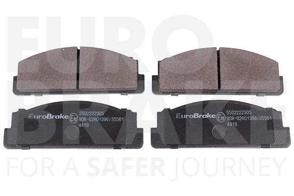 Тормозные колодки дисковые передние EUROBRAKE 5502222305