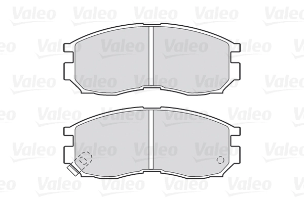Колодки тормозные VALEO 301625
