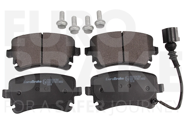 Колодки тормозные дисковые EUROBRAKE 5502224764