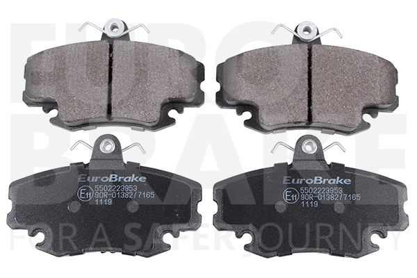 Комплект тормозных колодок. дисковый тормоз EUROBRAKE 5502223953