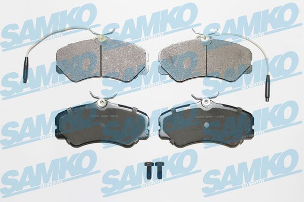 Колодки тормозные дисковые SAMKO 5SP011