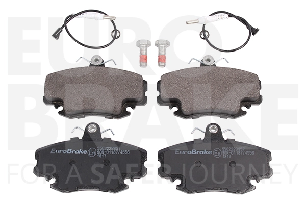 Тормозные колодки дисковые передние EUROBRAKE 5502229957