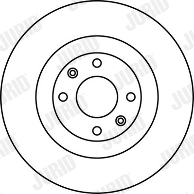 Диск тормозной JURID 562221JC