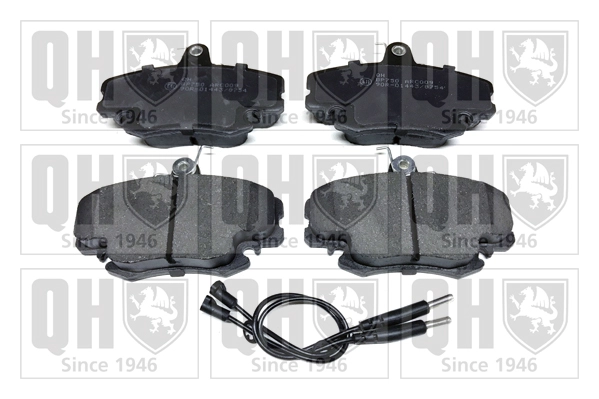 Колодки тормозные QUINTON HAZELL BP750