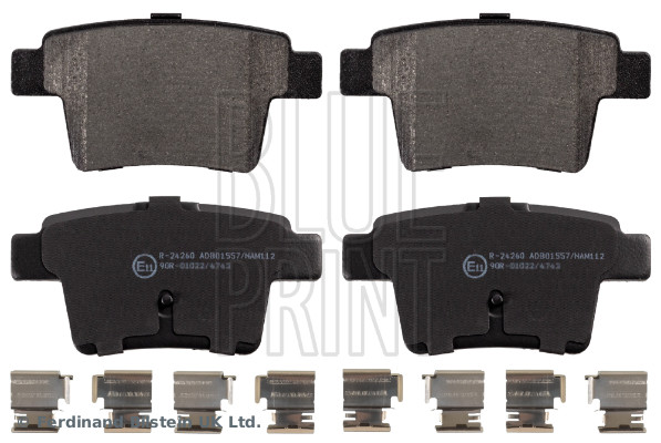 Brake pad BLUE PRINT ADJ134240