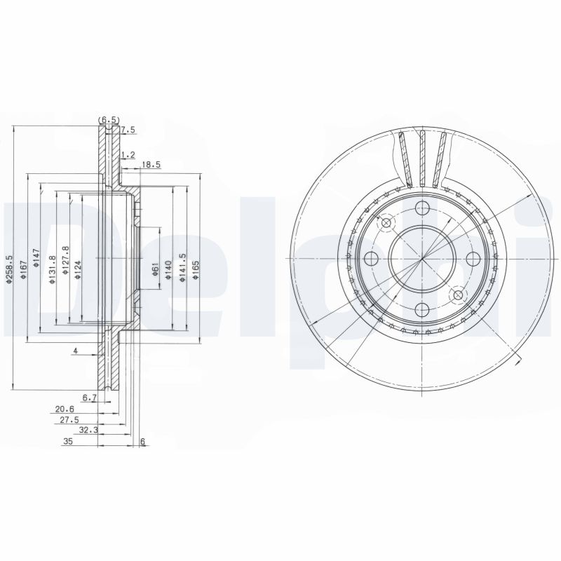 Запчасть DELPHI BG2625C