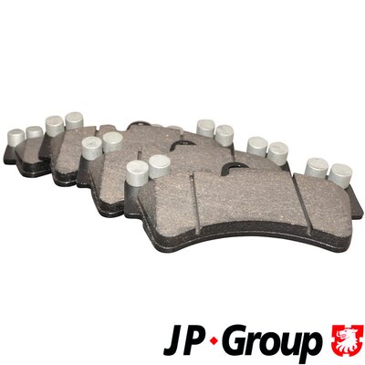 Комплект тормозных колодок дисковый тормоз jp group