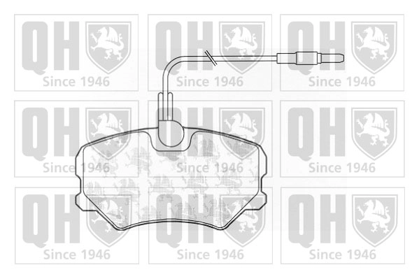 Колодки тормозные QUINTON HAZELL BP1007