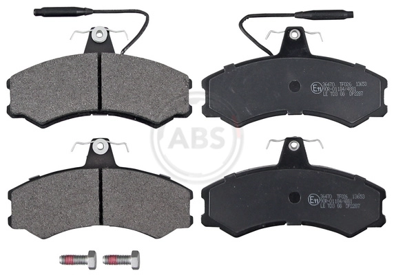 Колодки тормозные A.B.S. 36470