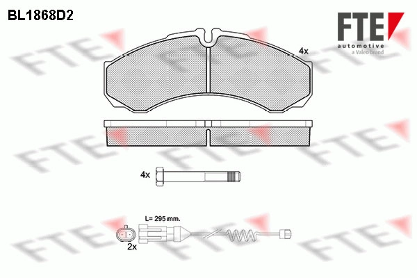 Запчасть FTE BL1868D2