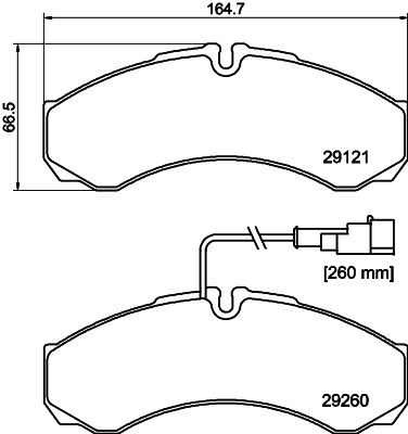 Колодки тормозные дисковые HELLA/BEHR/PAGID 8DB355005-431