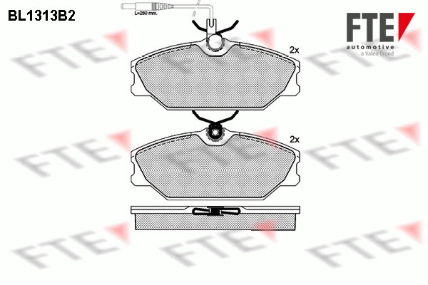 Запчасть FTE BL1313B2