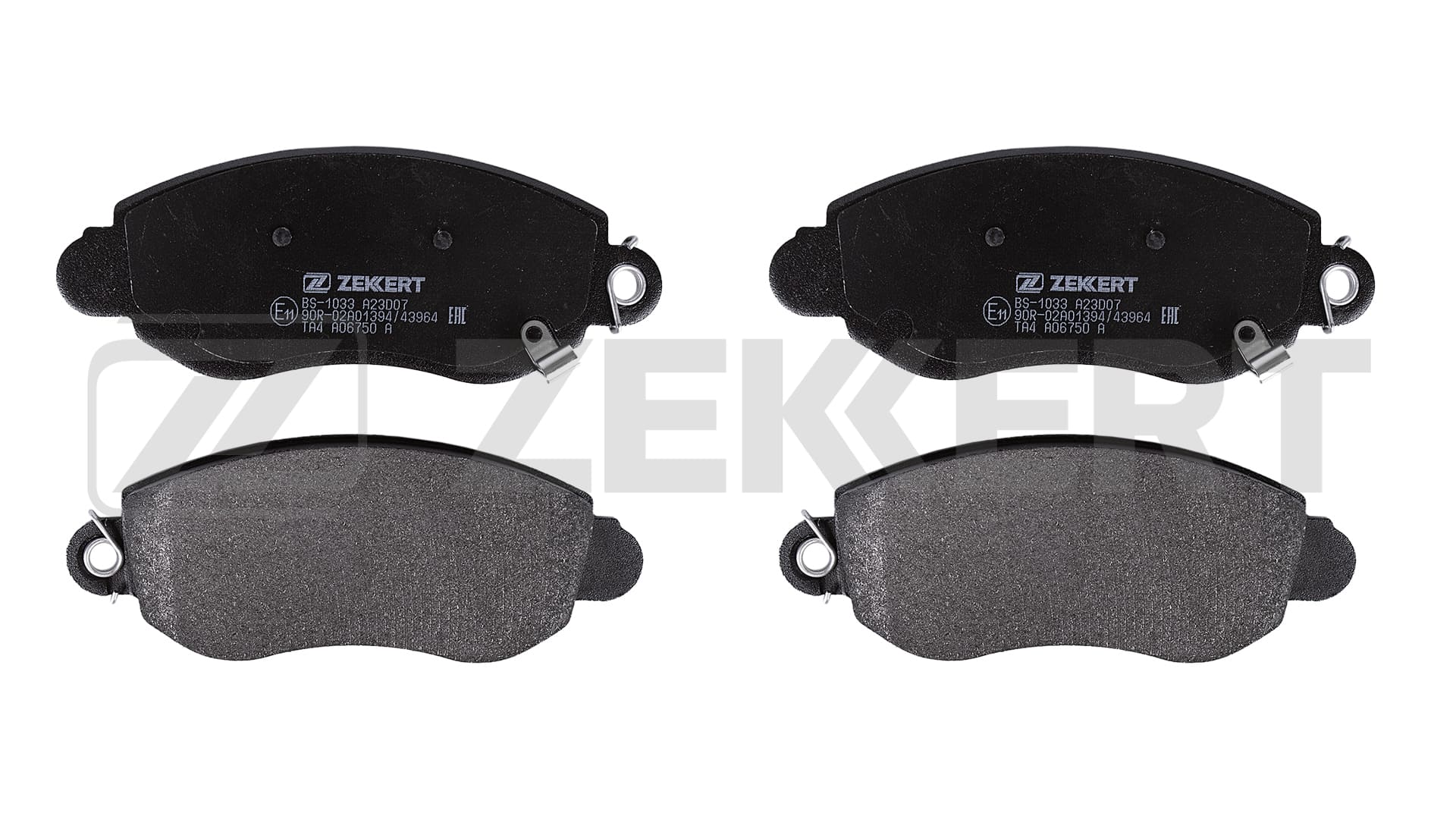 Колодки тормозные ZEKKERT BS1033