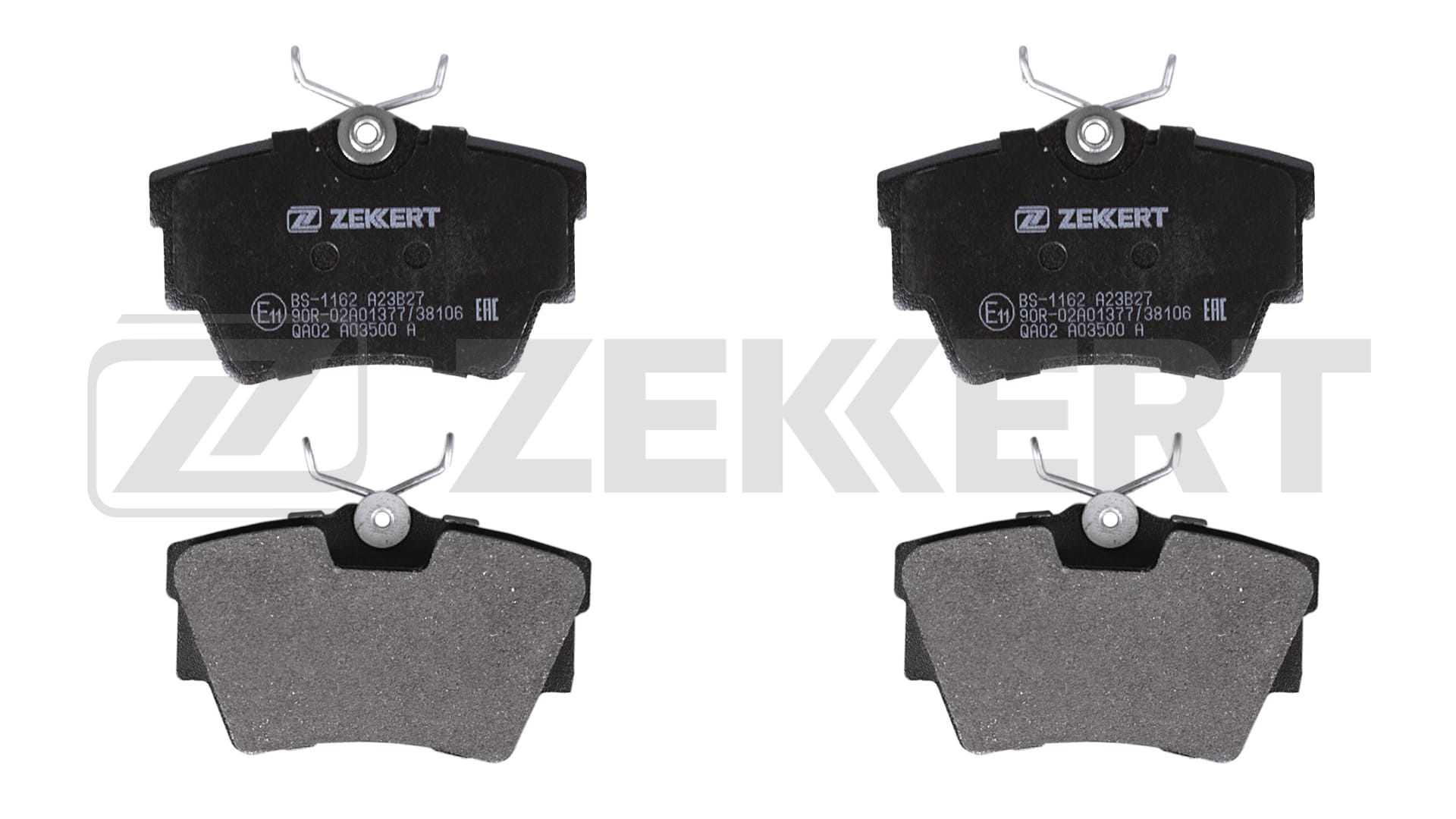 Колодки тормозные ZEKKERT BS1162