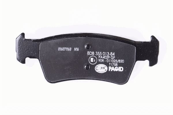 Колодки тормозные дисковые HELLA/BEHR/PAGID 8DB355013841