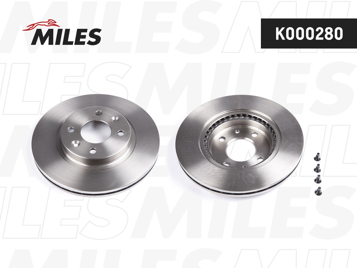 Диск тормозной MILES K000280