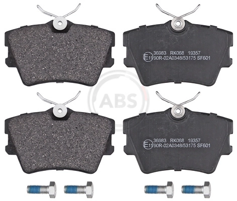 Колодки тормозные дисковые A.B.S. 36983