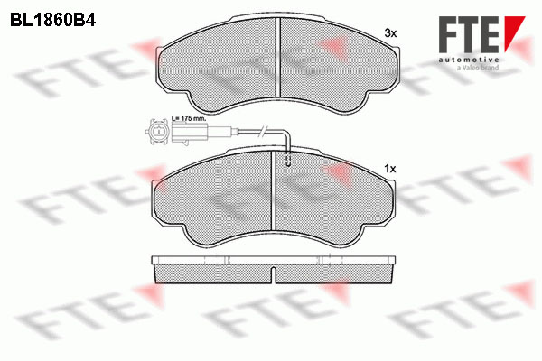 Запчасть FTE BL1860B4