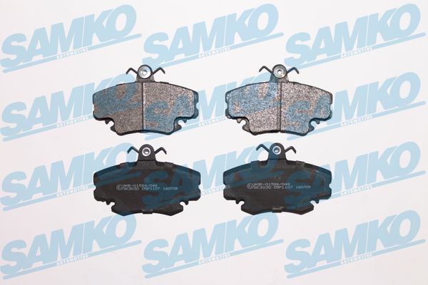 Колодки тормозные дисковые SAMKO 5SP1107