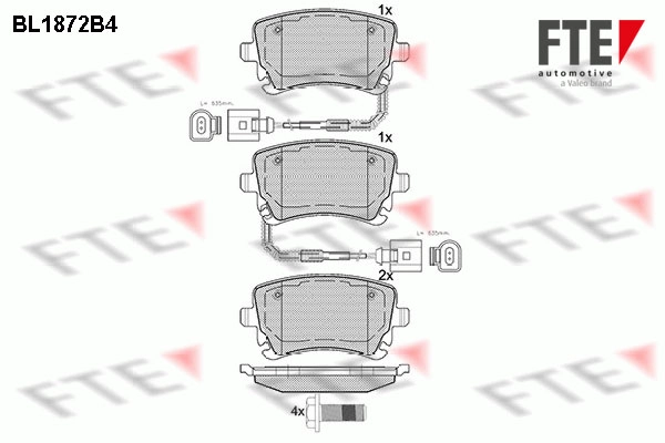 Запчасть FTE BL1872B4