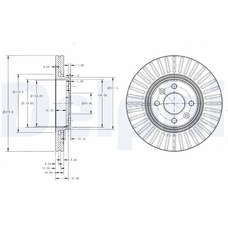 Запчасть DELPHI BG3430C