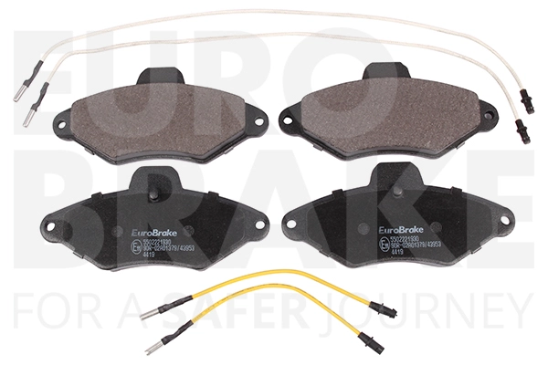 Тормозные колодки дисковые передние EUROBRAKE 5502221930